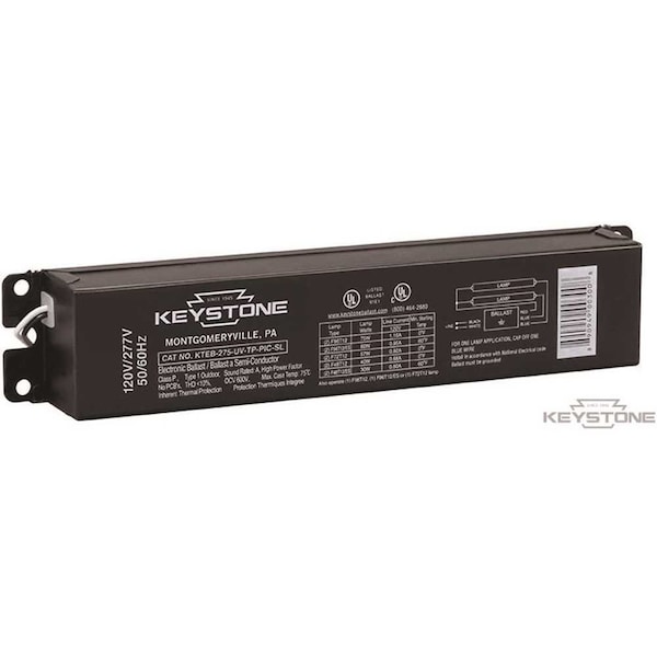 120-Volt/277-Volt Electronic Ballast for 75-Watt Lamps